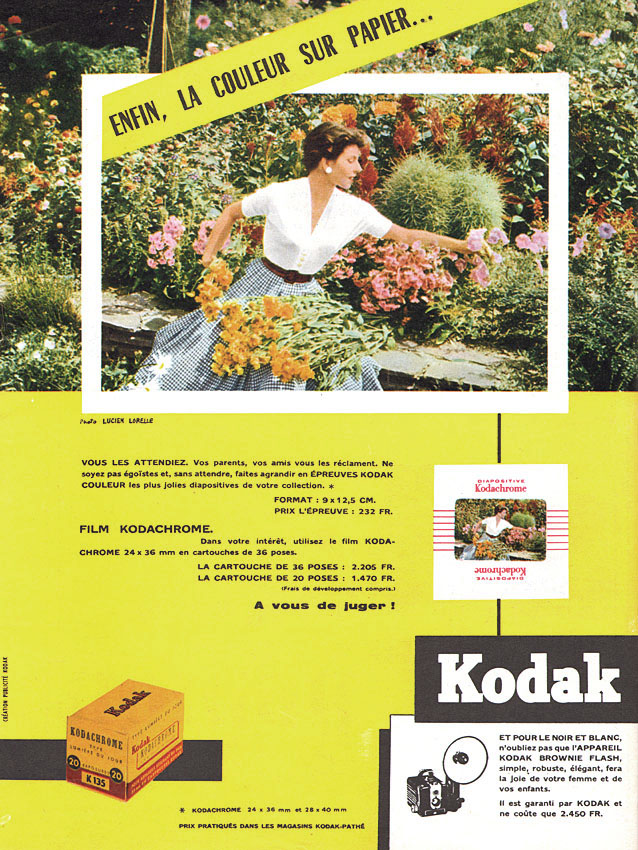 Advert Kodak 1956