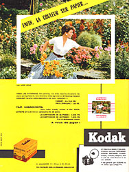 Advert Kodak 1956