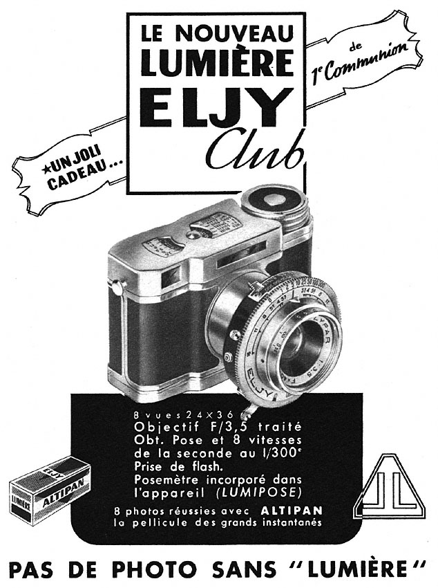 Advert Lumire 1952