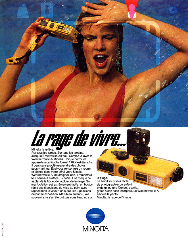 Advert Minolta 1981