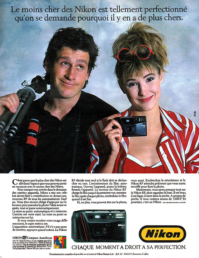 Advert Nikon 1987