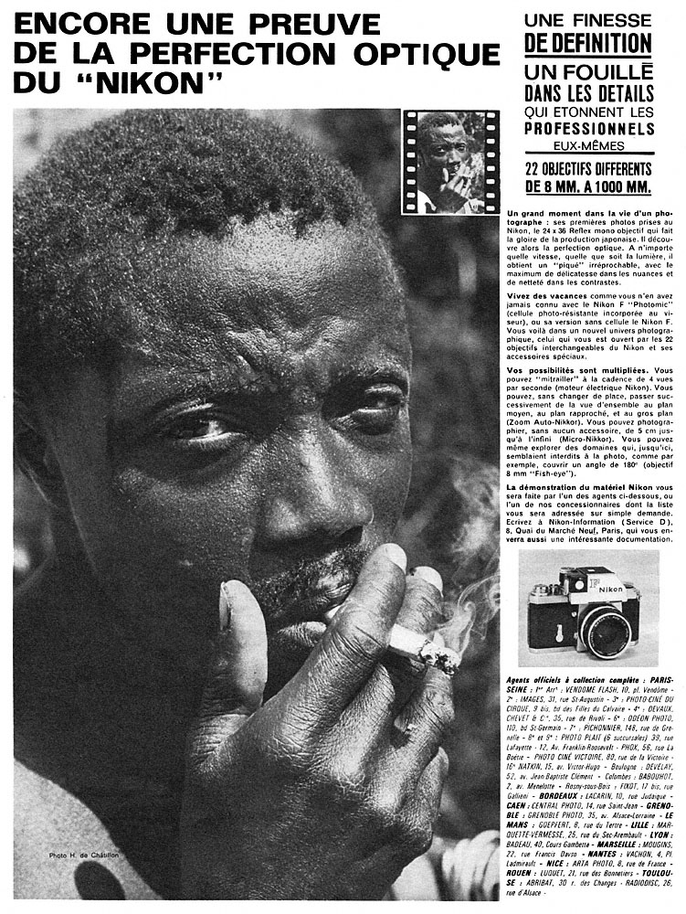 Advert Nikon 1963