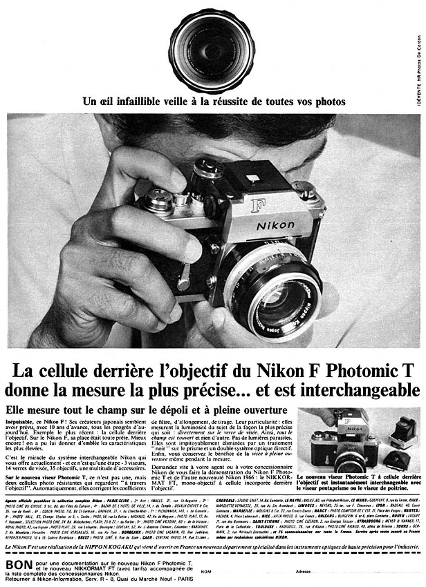 Advert Nikon 1965