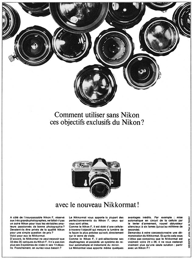 Advert Nikon 1966