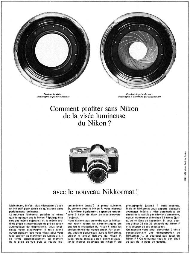 Advert Nikon 1966