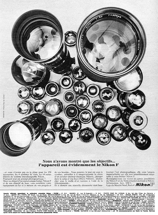 Advert Nikon 1968