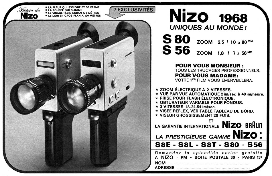 Advert Nizo 1968