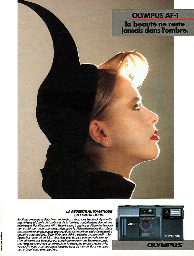Advert Olympus 1986