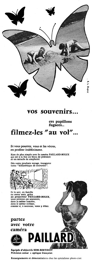 Advert Paillard 1957