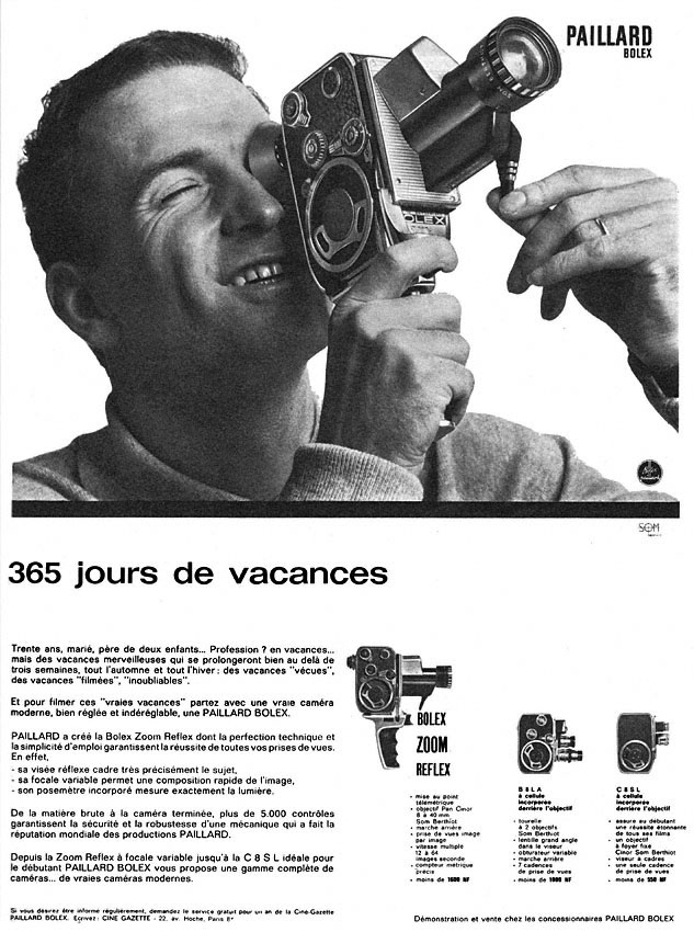 Advert Paillard 1962