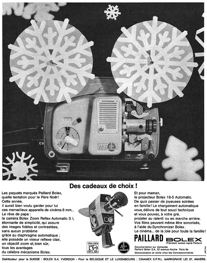 Advert Paillard 1964