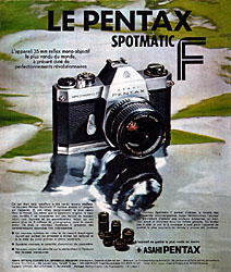 Advert Pentax 1974