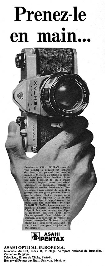 Advert Pentax 1967
