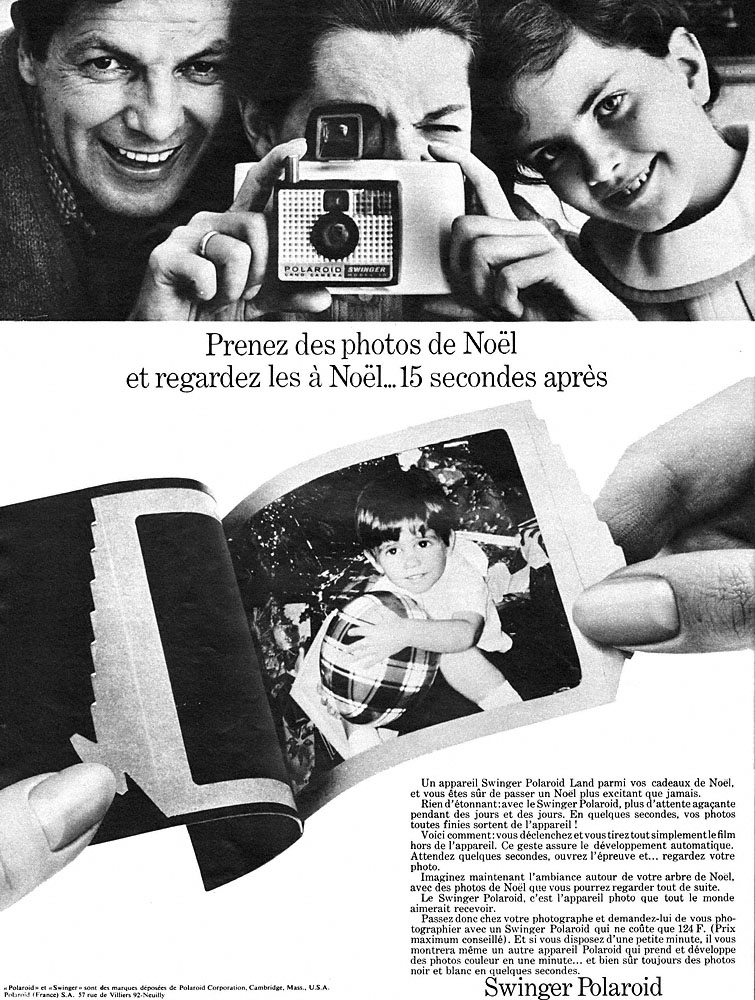 Advert Polaroid 1968