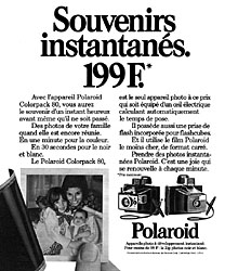 Advert Polaroid 1973