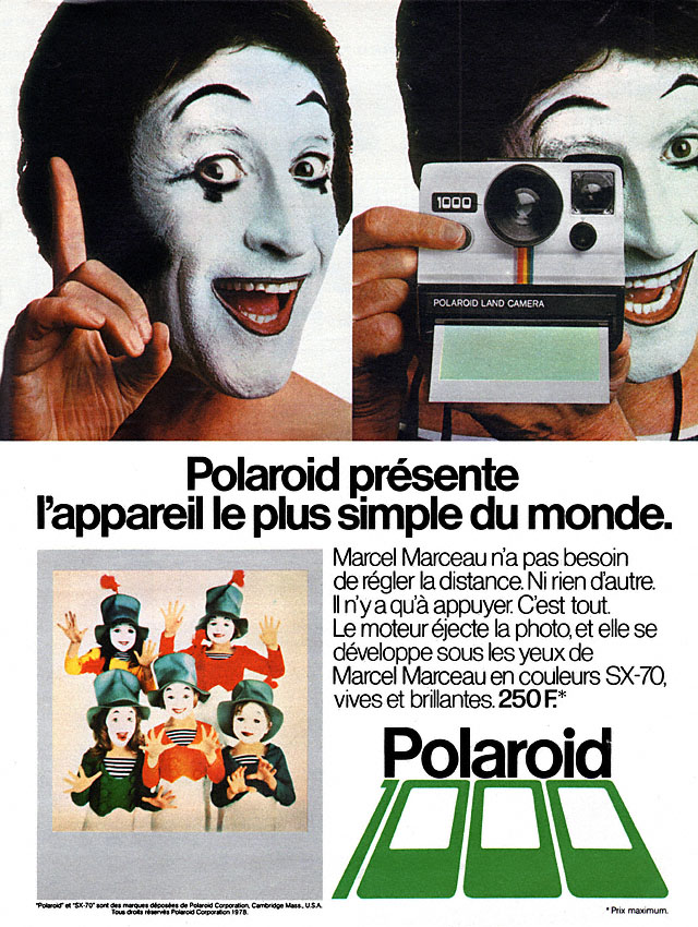 Advert Polaroid 1978
