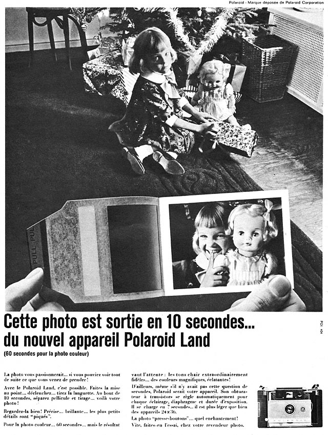 Advert Polaroid 1964