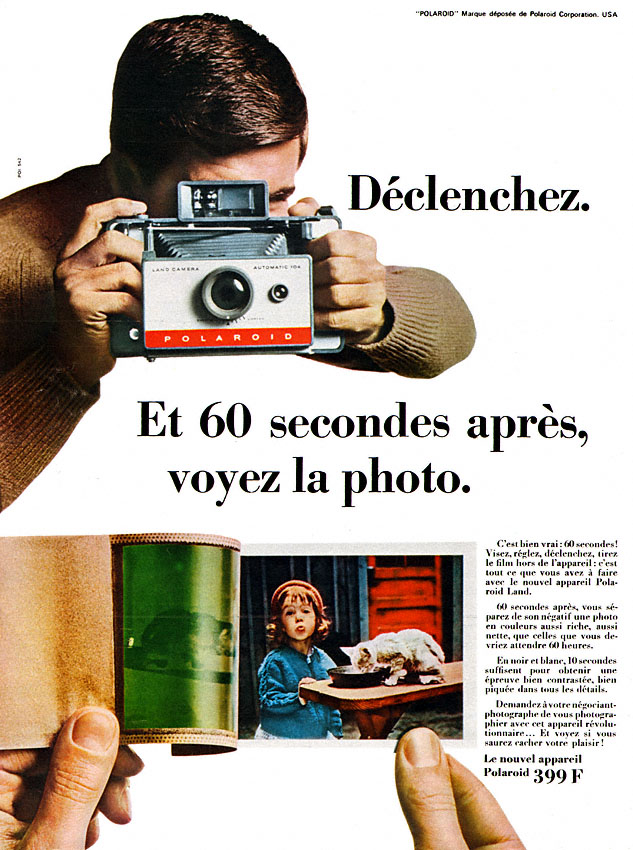 Advert Polaroid 1966