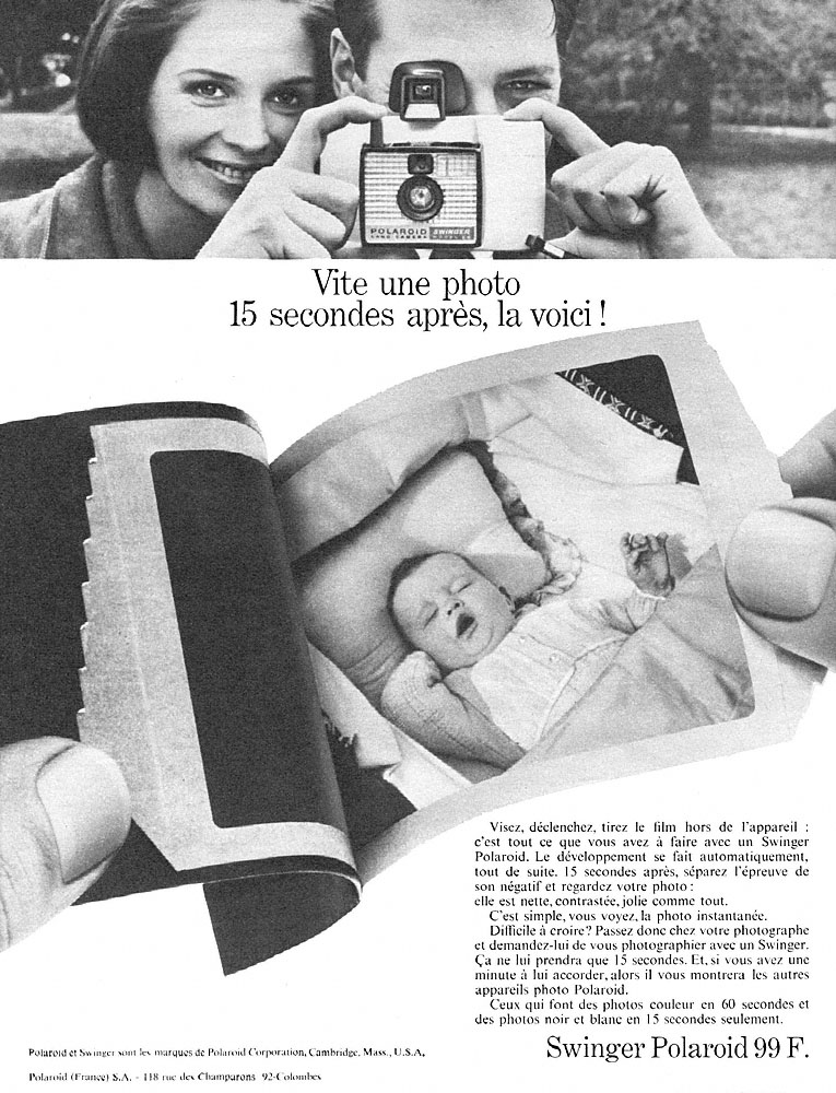 Advert Polaroid 1968