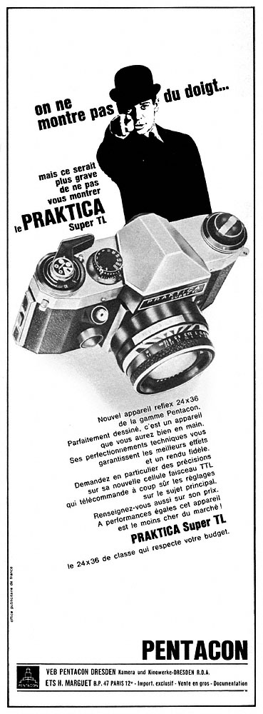Advert Praktica 1969