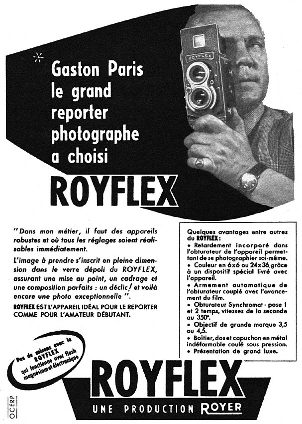 Advert Royer 1953