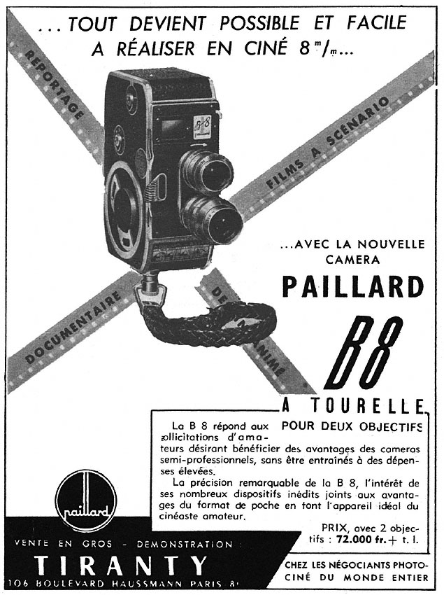 Advert Tiranty 1953