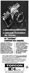 Advert Topcon 1974