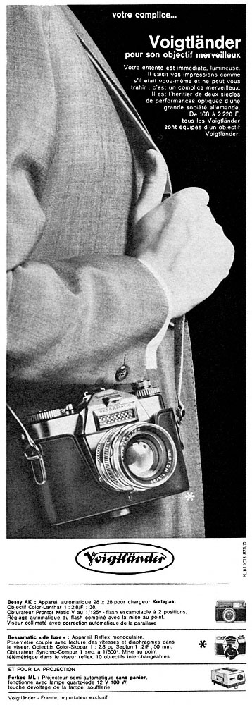 Advert Voigtl�nder 1966