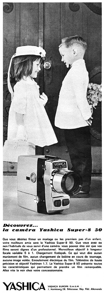 Advert Yashica 1966