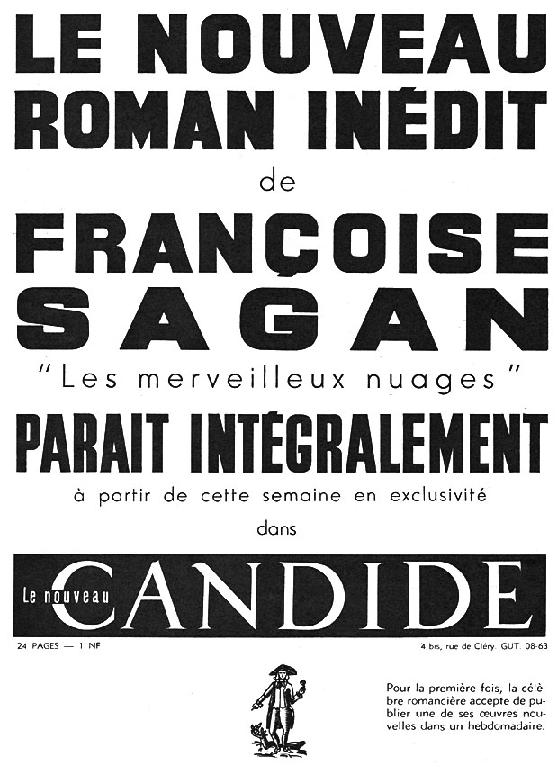 Advert Candide 1961