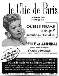 BrandLe chic de Paris 1952