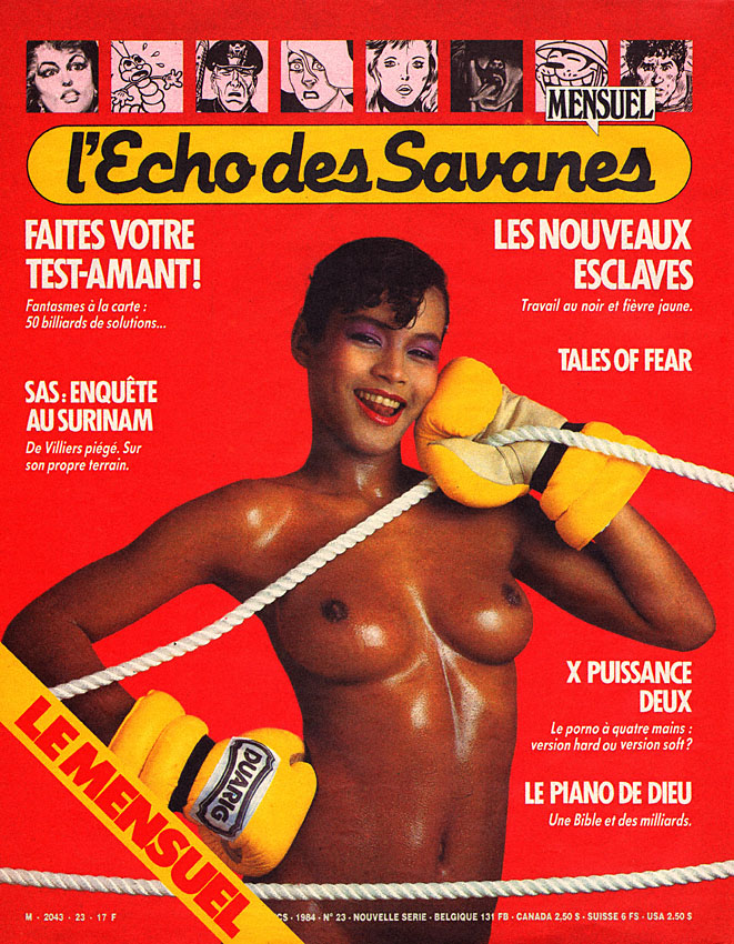 Advert Echo des Savanes 1984