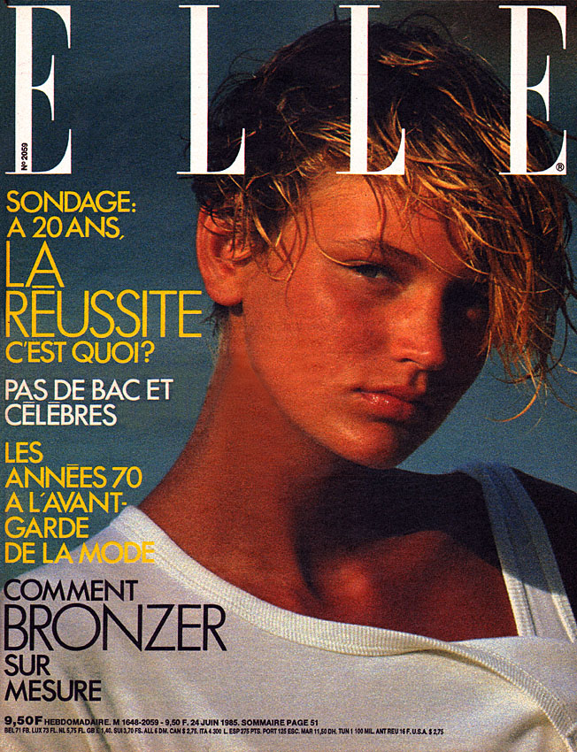 Advert Elle 1985