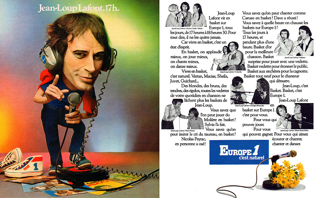 Advert Europe 1 1977
