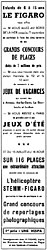 Advert Le Figaro 1952