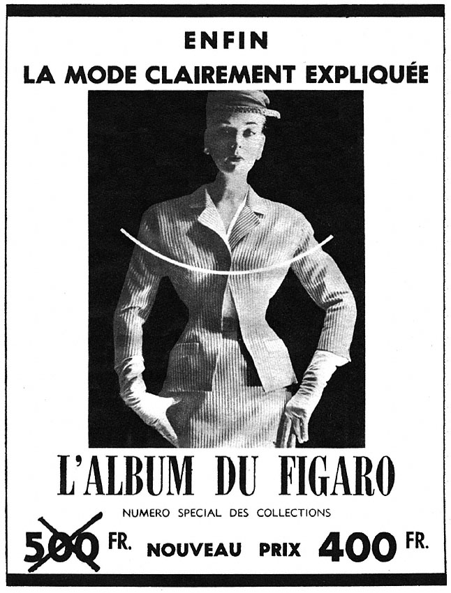 Advert Le Figaro 1953