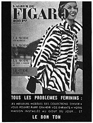 Advert Le Figaro 1953