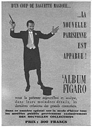 Advert Le Figaro 1950