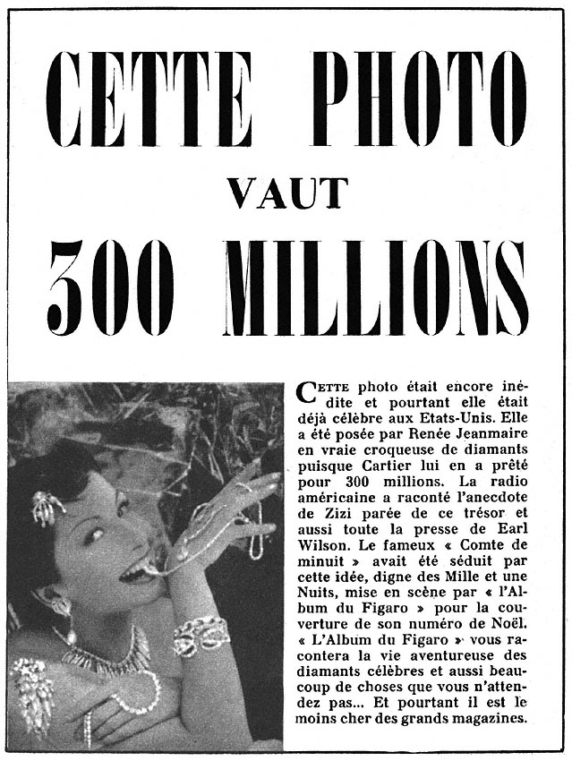 Advert Le Figaro 1950