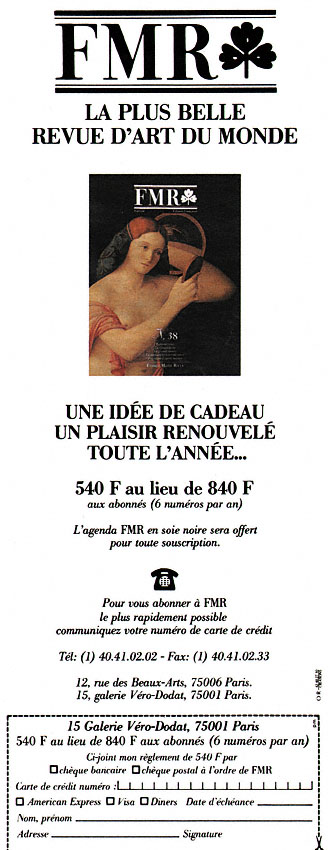 Advert Fmr 1996