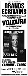 Advert Grands crivains 1984