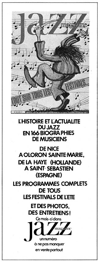 Advert Jazz Magazine 1981