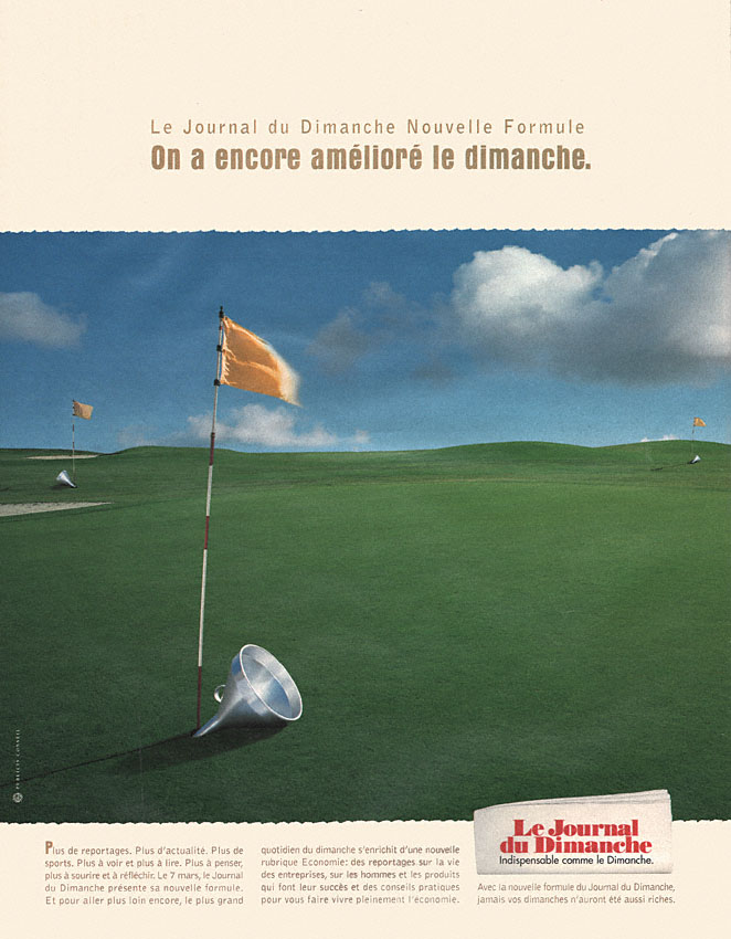 Advert JournalDimanche 1999