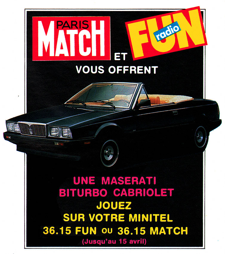 Advert Match 1989