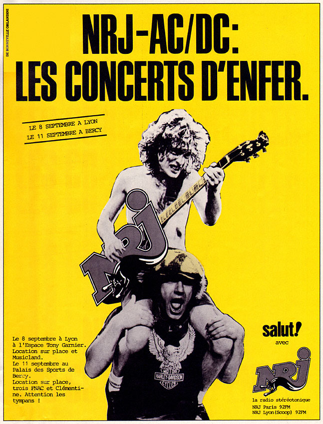 Advert NRJ 1984
