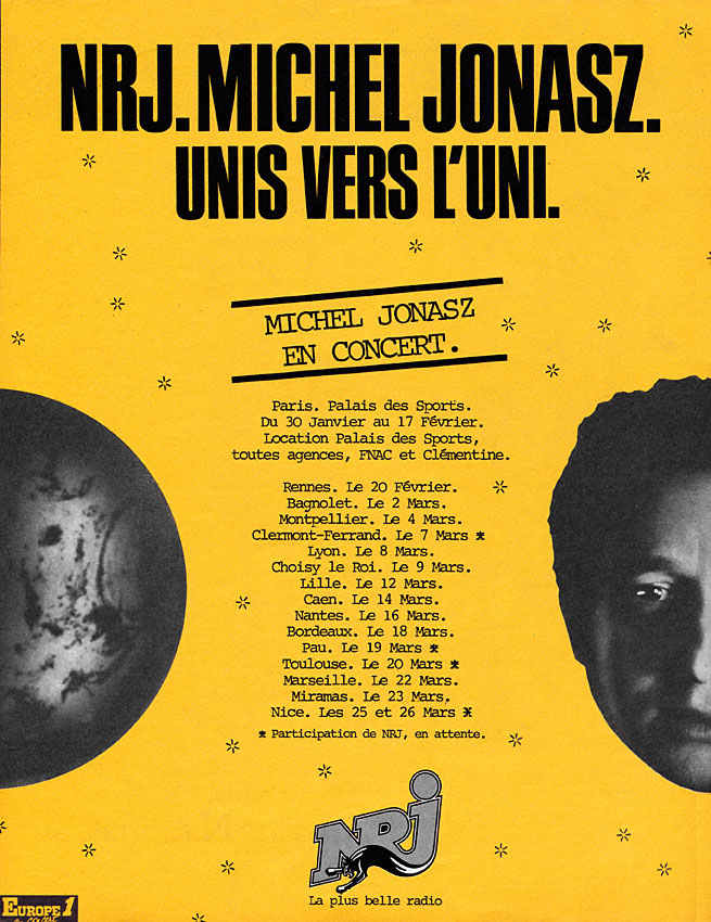 Advert NRJ 1985