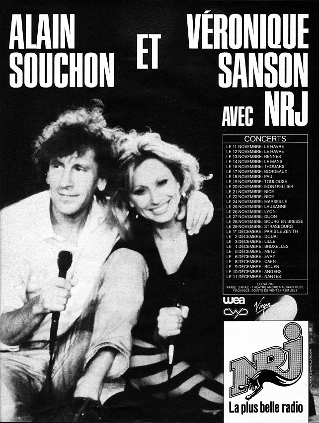 Advert NRJ 1986