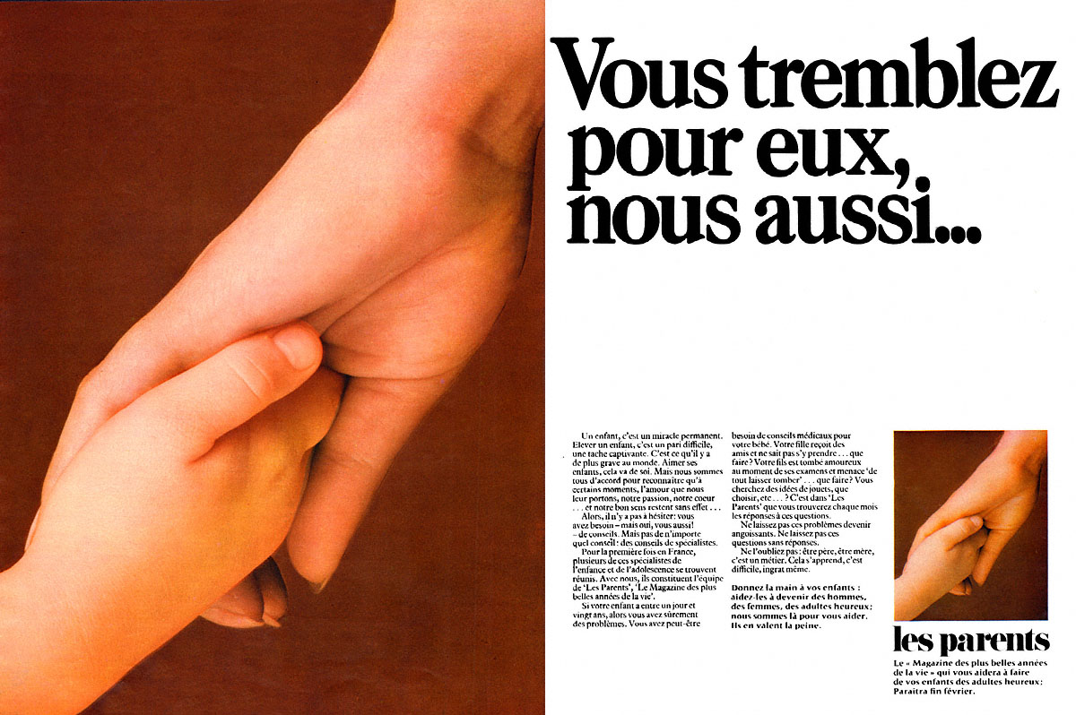 Advert Parents 1969
