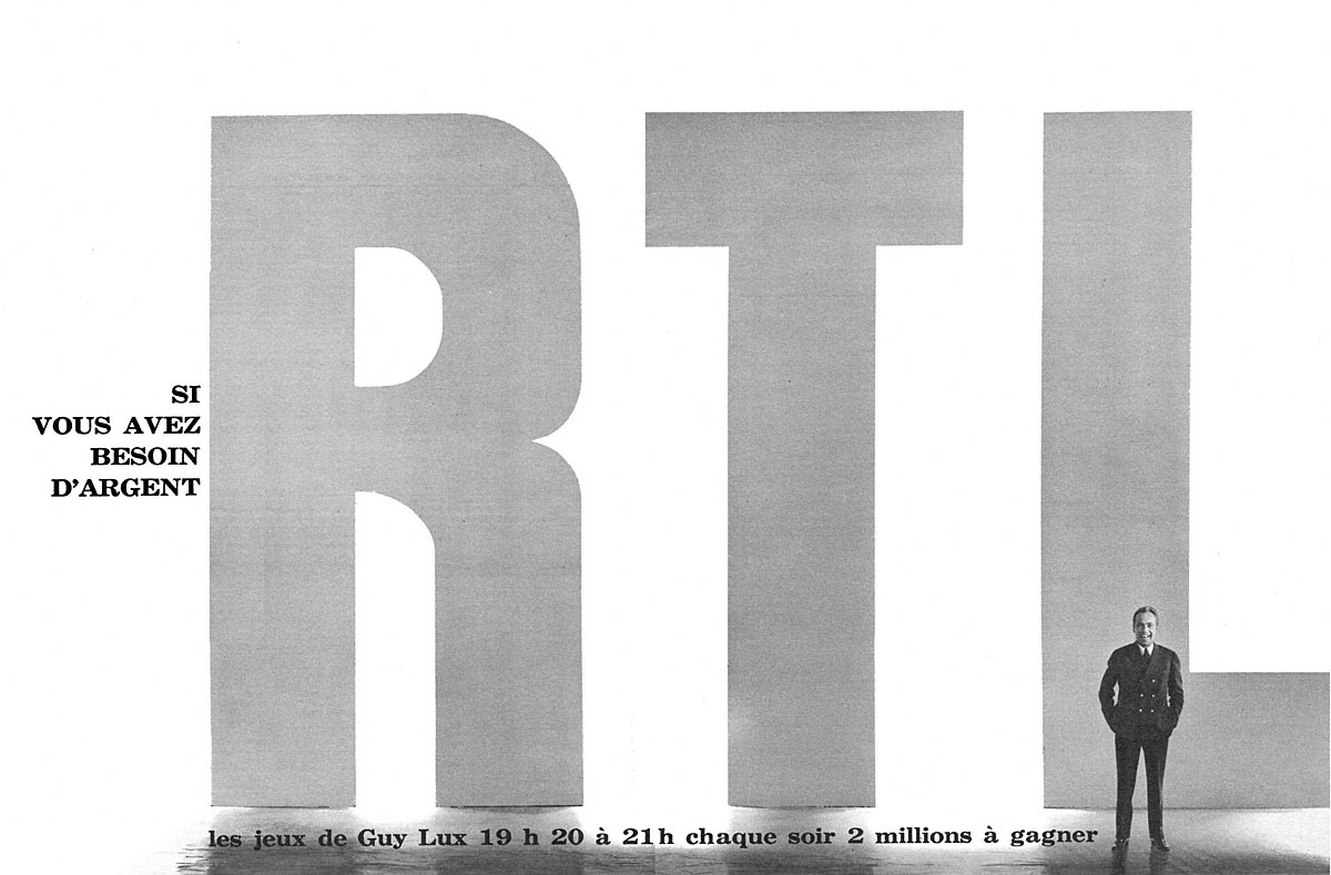 Advert Radio Luxembourg 1969