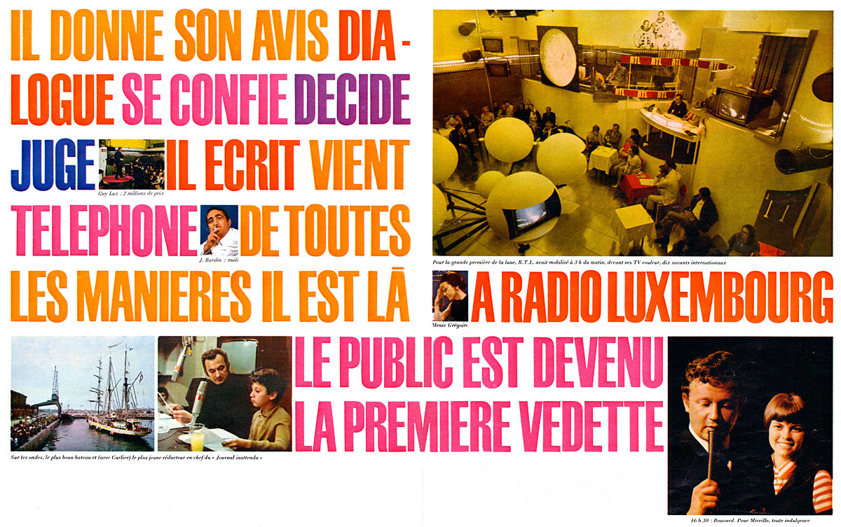 Advert Radio Luxembourg 1970